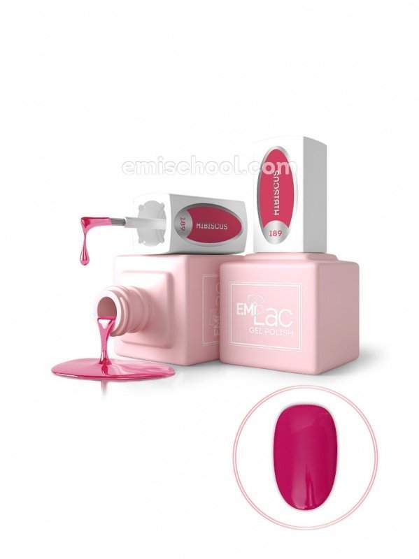 E.MiLac GR Hibiscus #189, 9 ml. - 2