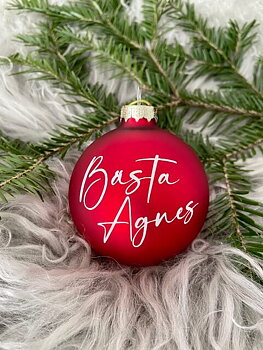 Julgranskula med namn Bästa & namn