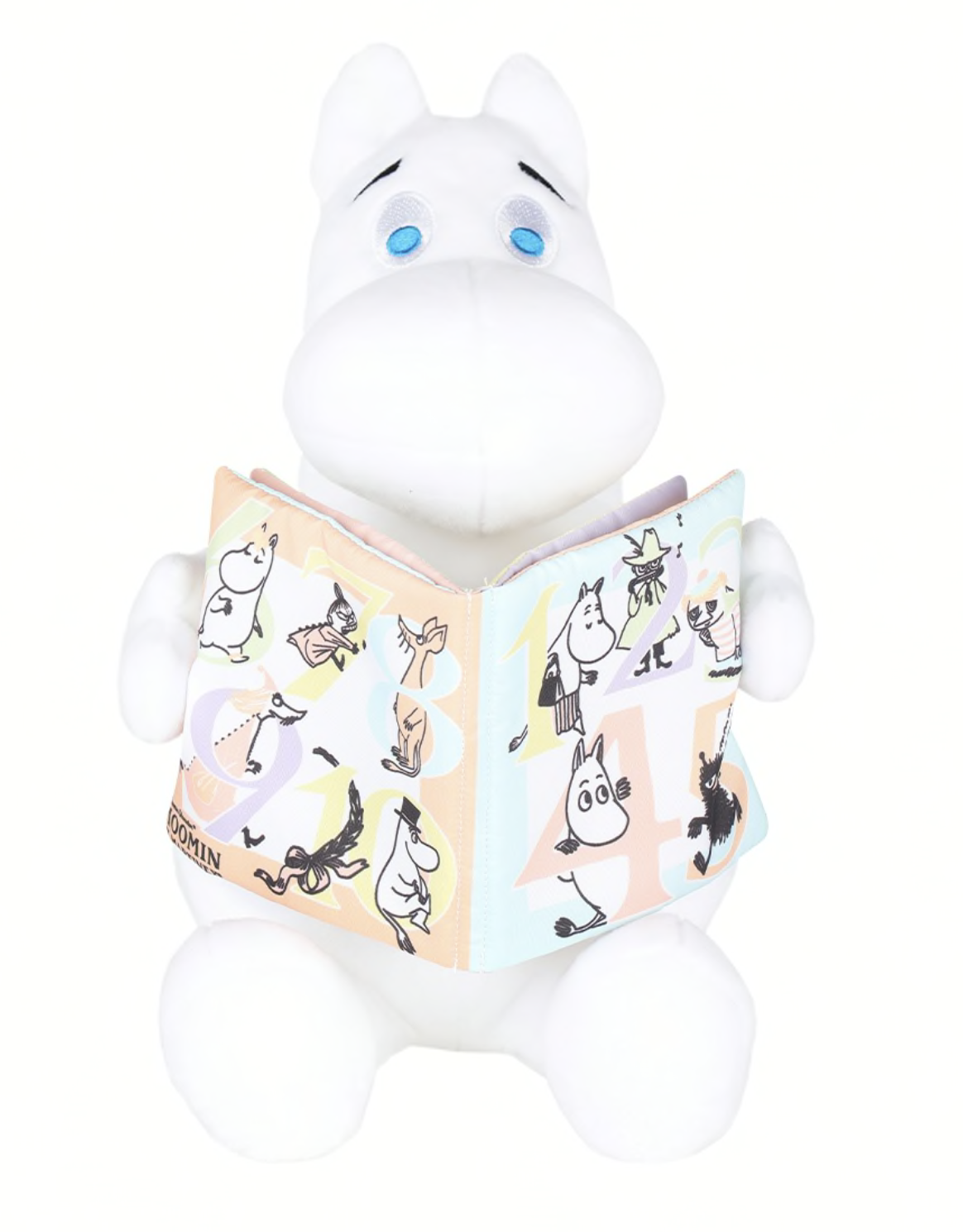Mumintrollet Mjukis med bok 25 cm