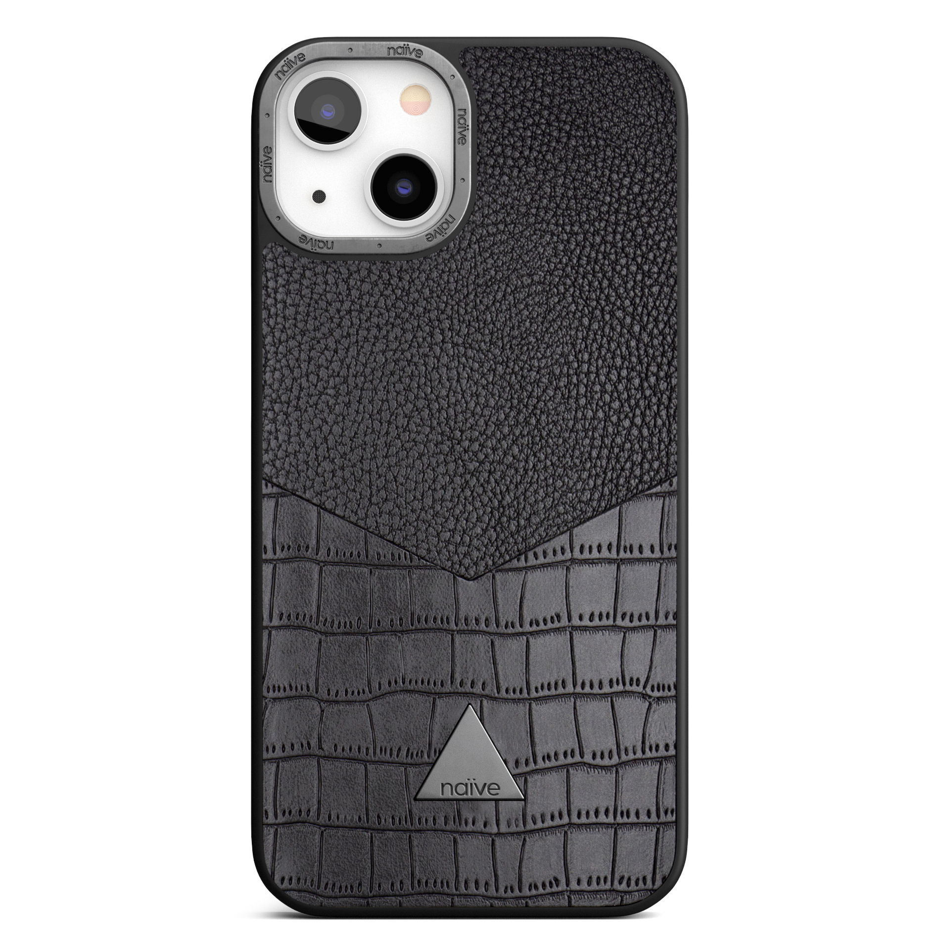 Naive iPhone 13 Case - Black Noir