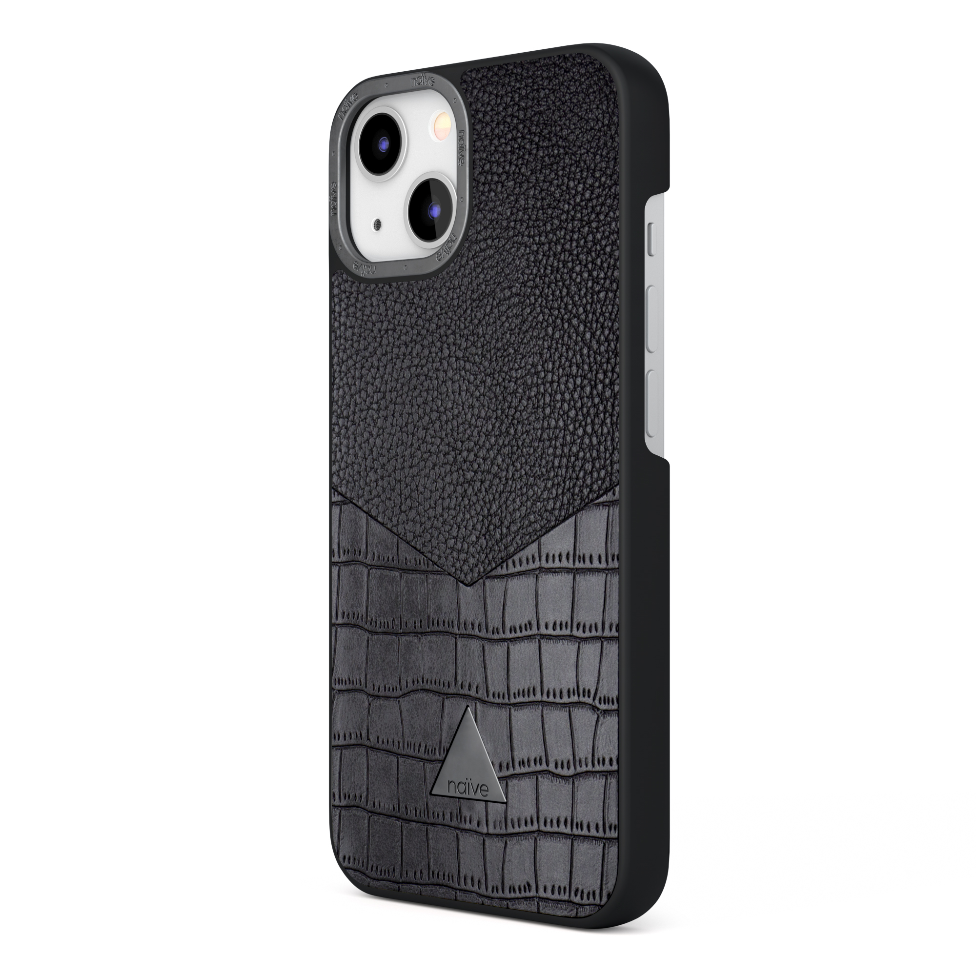 Naive iPhone 13 Case - Black Noir - 2