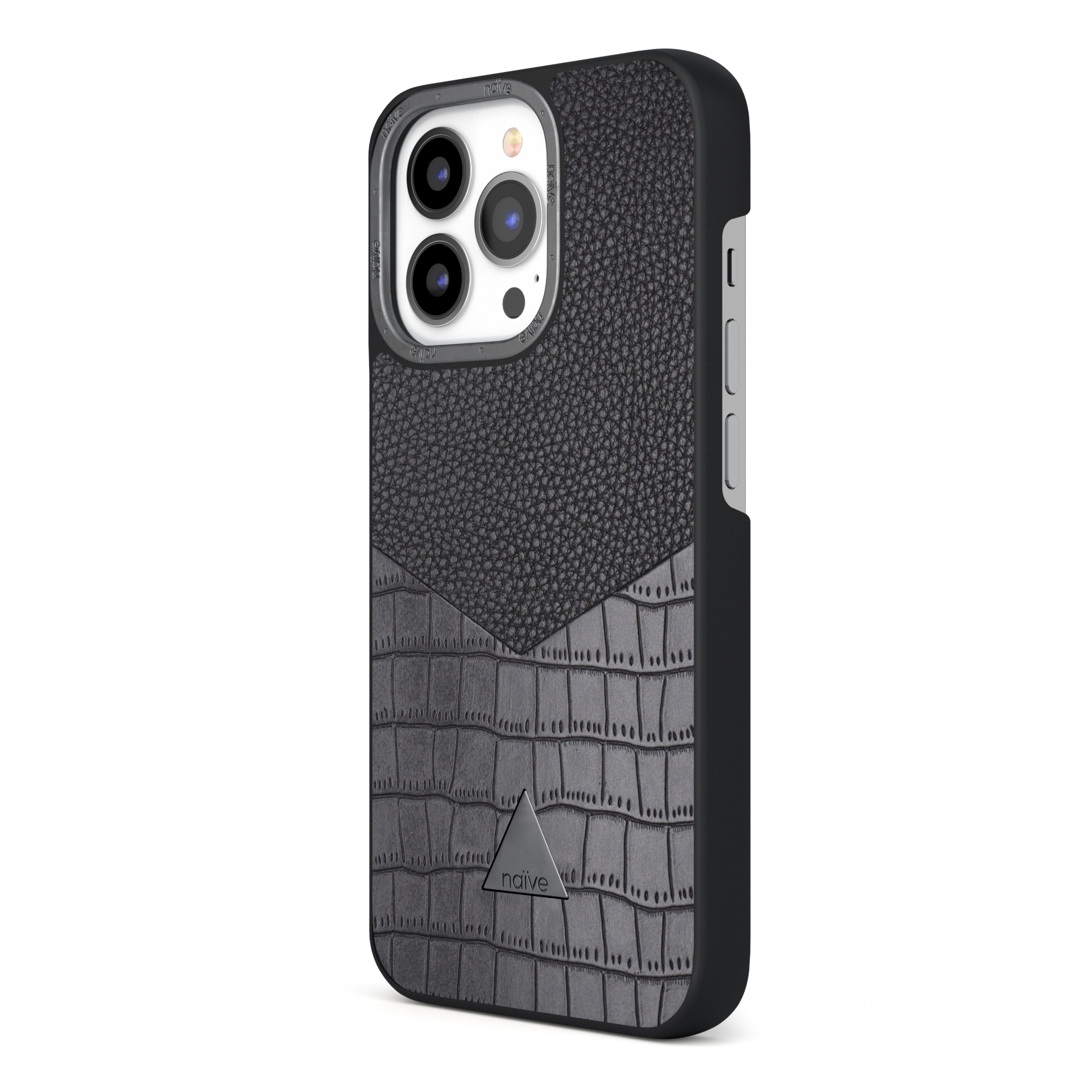 Naive iPhone 13 Pro Case - Black Noir - 2
