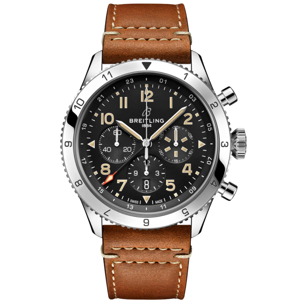 AB04453A1B1X1 Breitling Super AVI B04 Chronograph GMT 46 P-51 Mustang