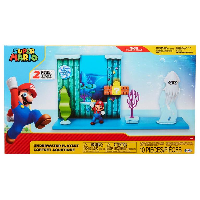 Super Mario Playset Underwater 