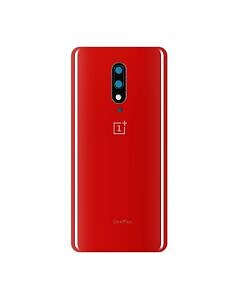 OnePlus 7 Pro Baksida med tejp  - Röd