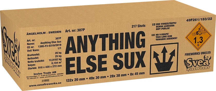 ANYTHING ELSE SUX Art. nr. 307T