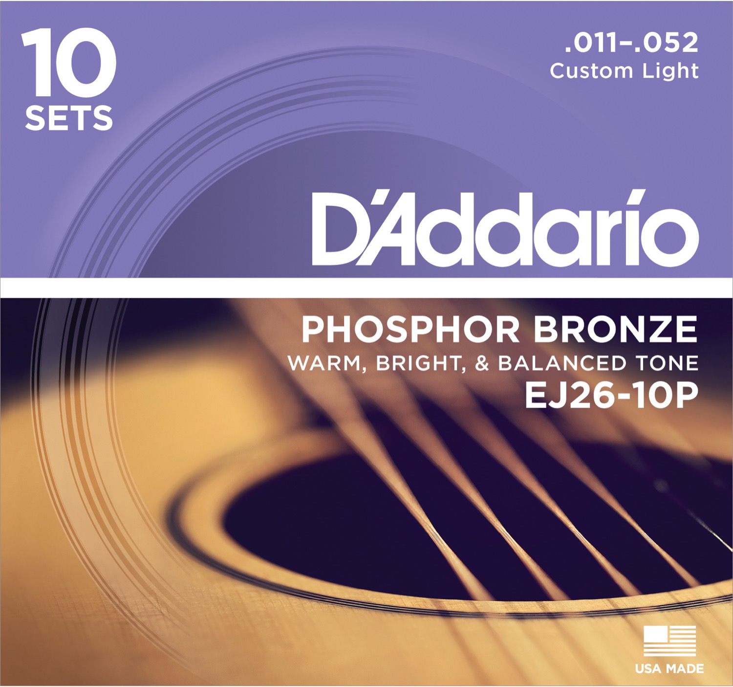 D´addario EJ26-10P