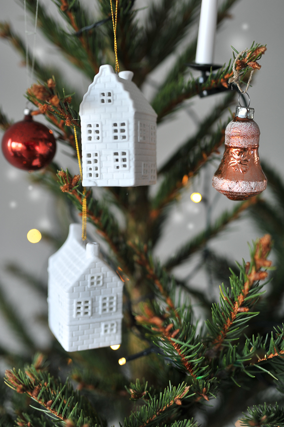 Houses - Ornaments - White - 2-pack - 3