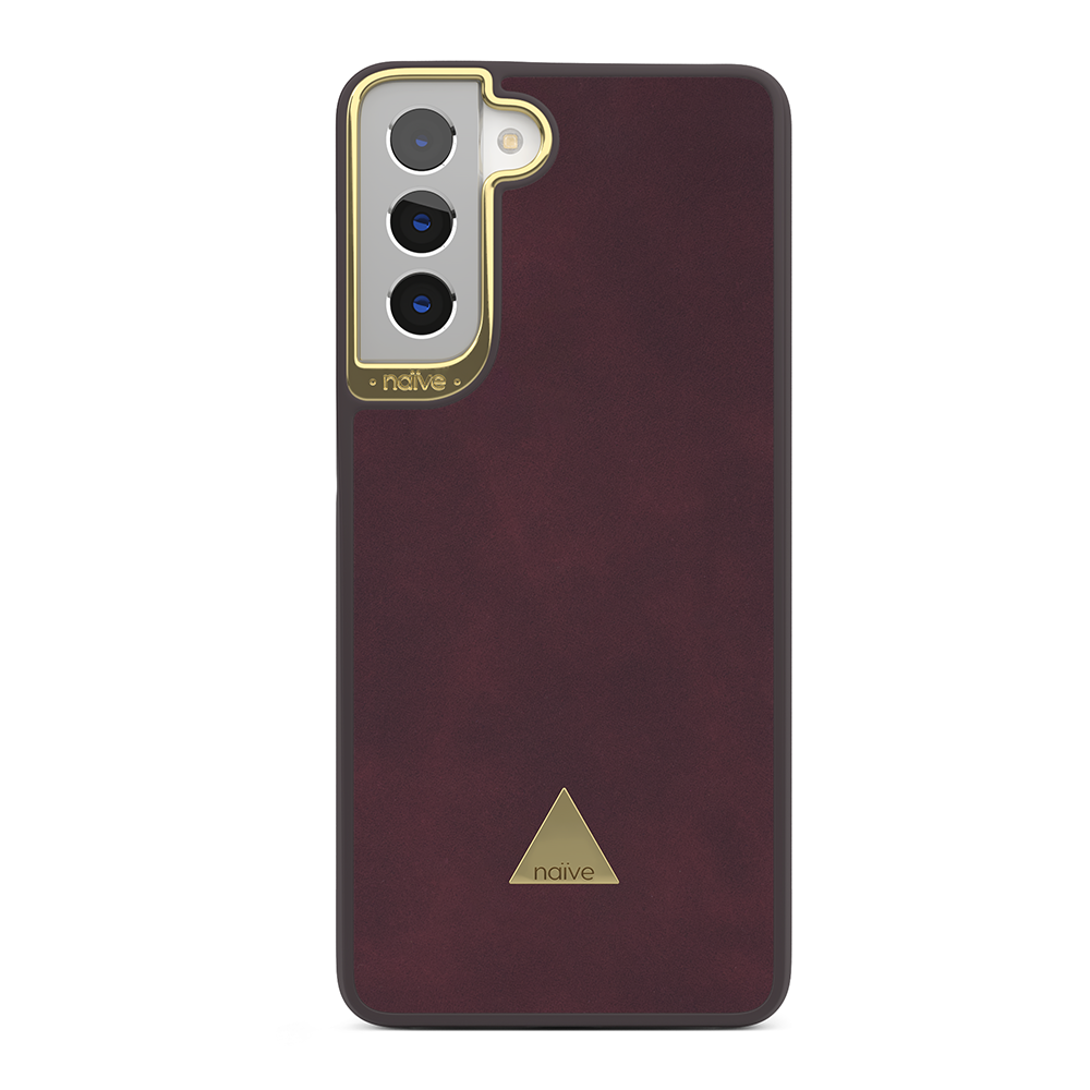 Naive Samsung Galaxy S21 Plus Smooth Case - Plum