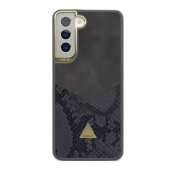 Naive Samsung Galaxy S21 Plus Smooth Skal - Grey/Snake