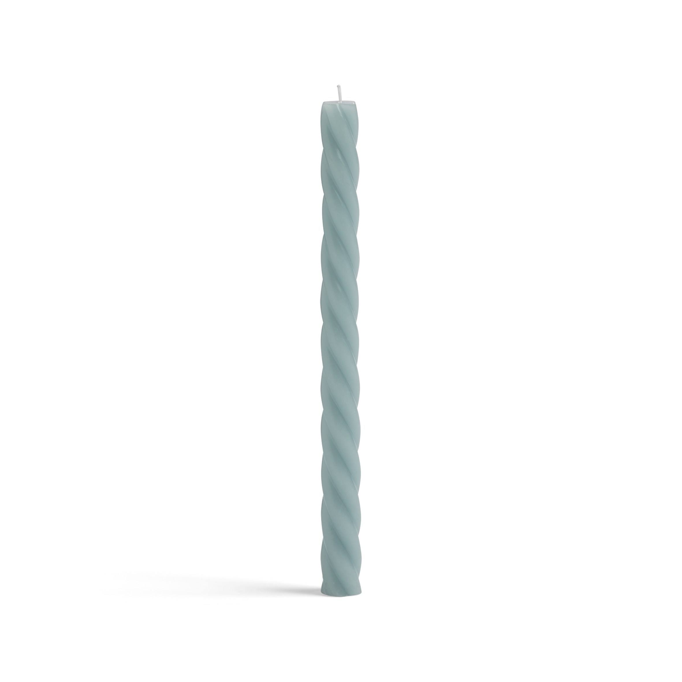 Ljus - Vaxljus - Swirl - Marshmallow - 25 cm - 3