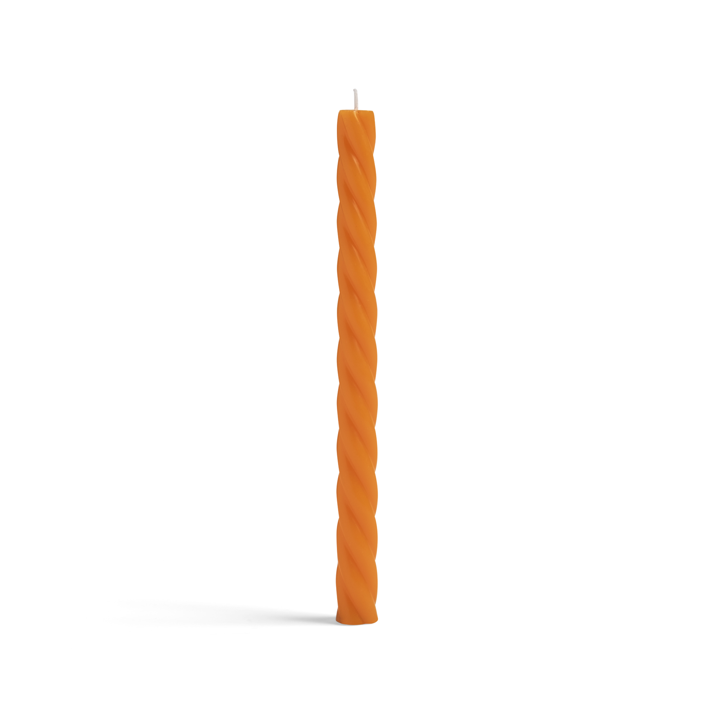 Ljus - Vaxljus - Swirl - Marshmallow - 25 cm - 5