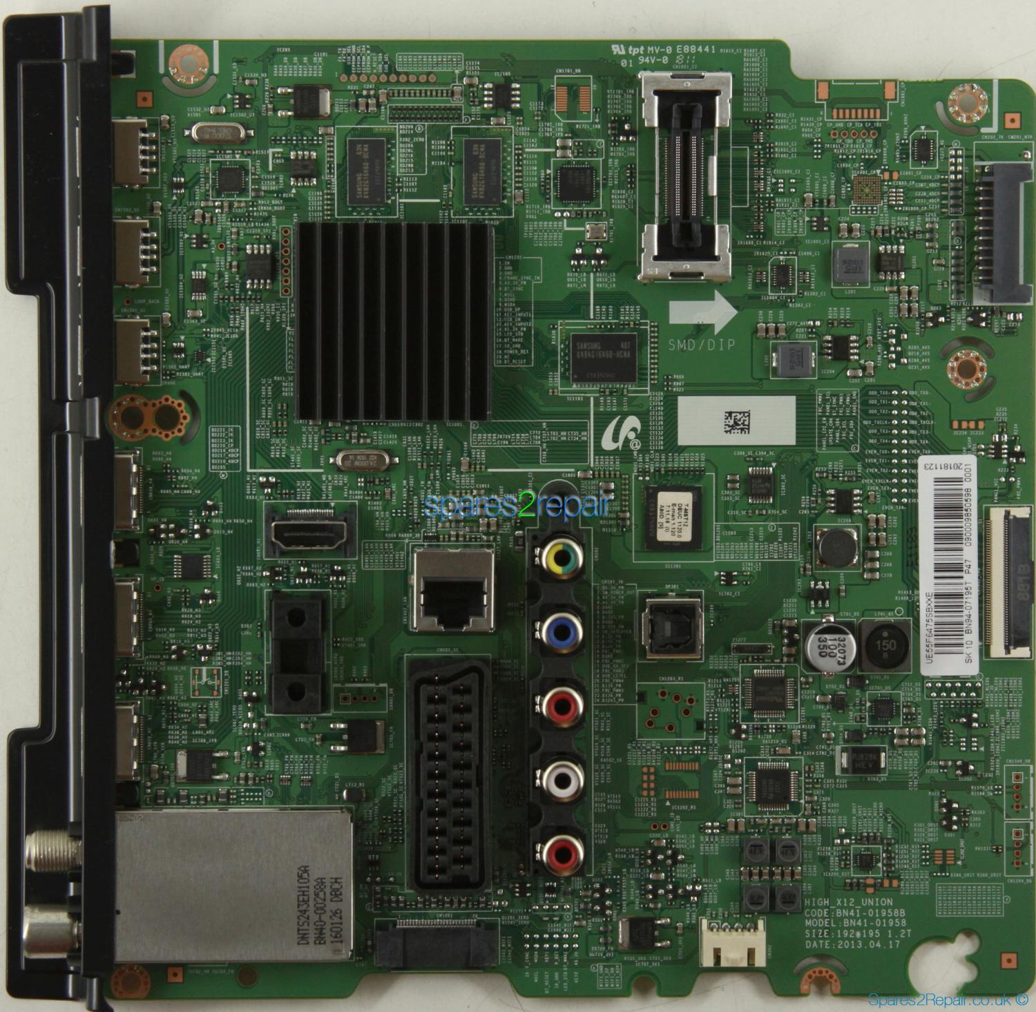 Samsung Assy PCB Main UE55F6475SBXXE