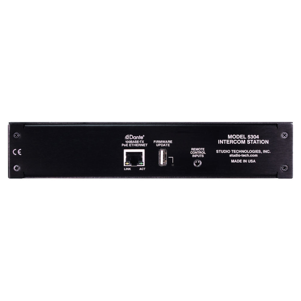 Studio Technologies - M5304 Dante Intercom station - 2
