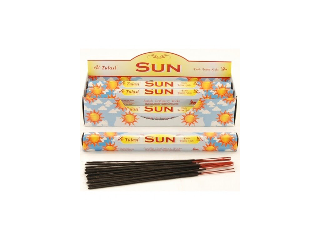 Tulasi  Sun  Rökelse - Hexagon paket