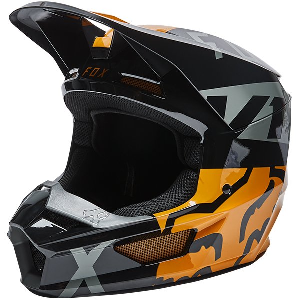 Fox V1 Skew Black/gold