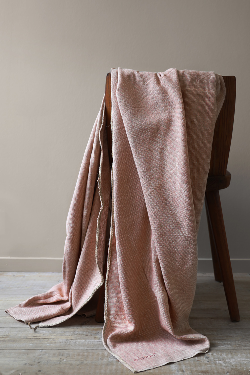 Överkast Handvävt Bliss pink - 2