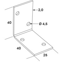 VINKELBESLAG ABL 40X40X2,0X25 - 2