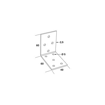 VINKELBESLAG ABM 60X60X2,5X40