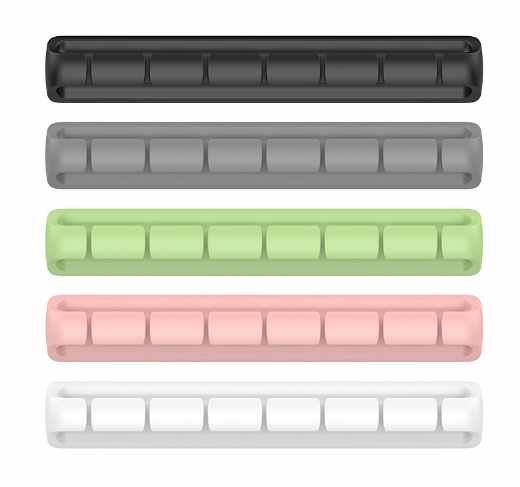 5-Pack - Kabelhållare – Multi-Set för Smidig Sladdhantering!