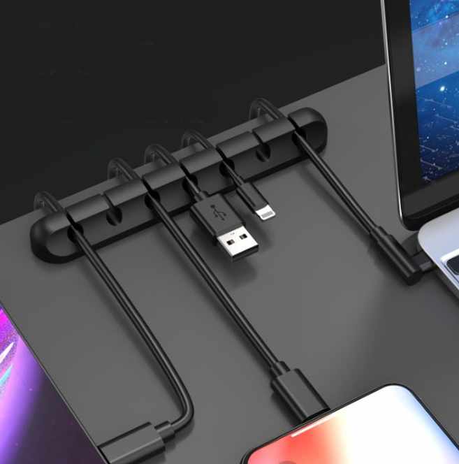 5-Pack - Kabelhållare – Multi-Set för Smidig Sladdhantering! - 7
