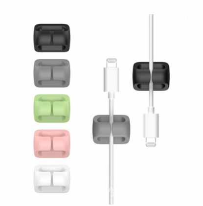 5-Pack - Kabelhållare – Multi-Set för Smidig Sladdhantering! - 12