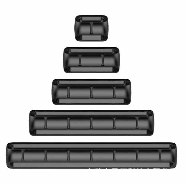 5-Pack - Kabelhållare – Multi-Set för Smidig Sladdhantering! - 5