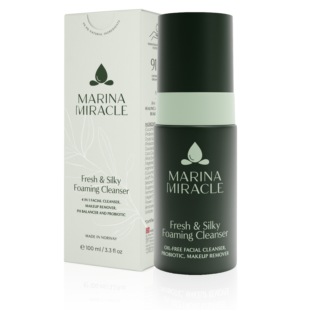 Marina Miracle Fresh and Silky Foaming Cleanser 100ml - 2