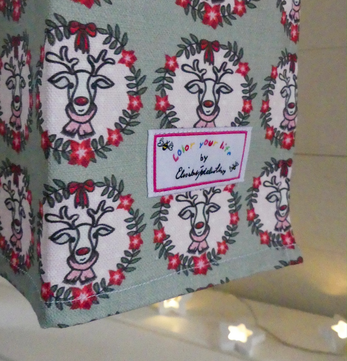 Kökshandduk Jul "Rudolf" - 2