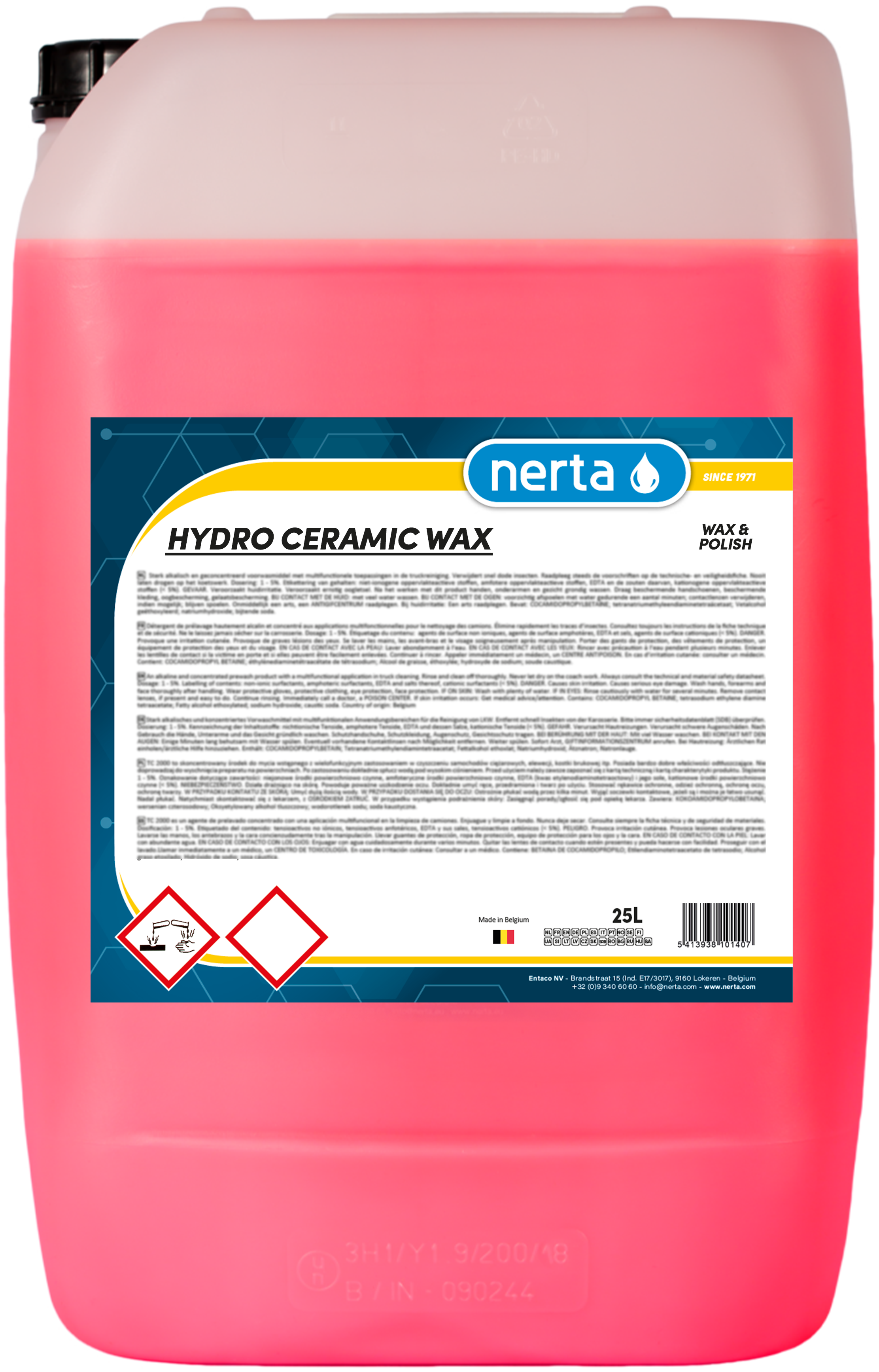 NERTA HYDRO CERAMIC WAX 5L