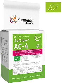 Fermentis SafCider AC-4 ekologisk, 500 g