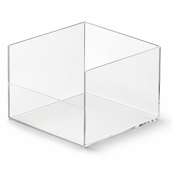 Akryl box med låg framtkant