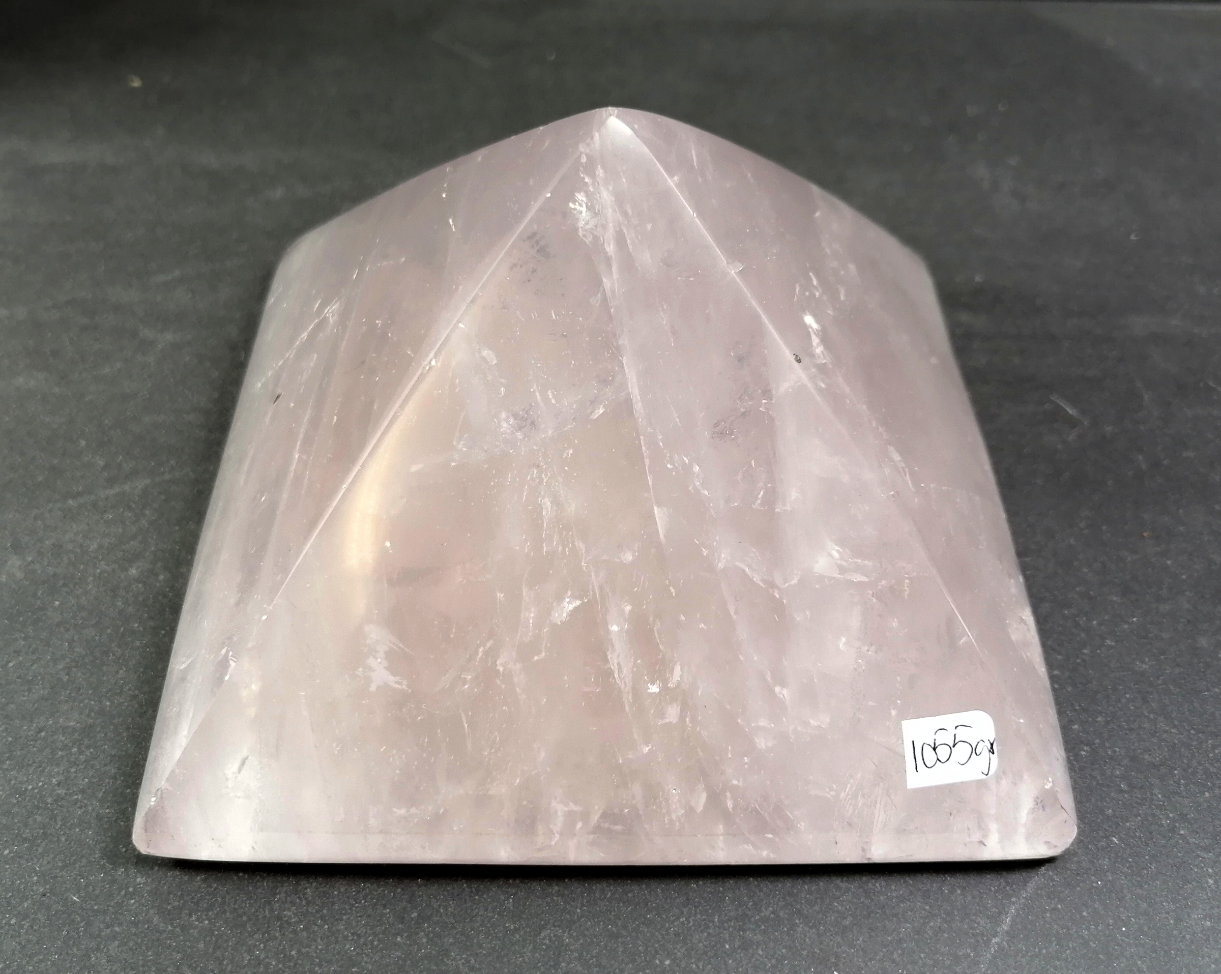 Rosenkvarts/Lavendelkvarts  Pyramid  - ca. 115mm - 2