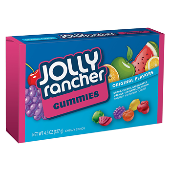 Jolly Rancher gummies theater box
