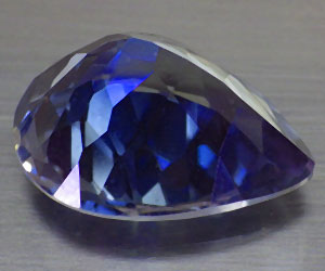 Piedra preciosa de cuarzo azul azotico natural muy grande de 19,21 ct - 2