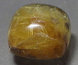 Piedra preciosa de cuarzo rutilo dorado completamente única de 7,49 ct muy hermosa - 2