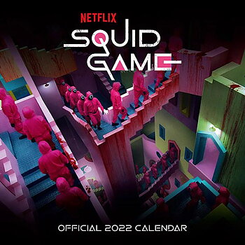 SQUID GAME  Official 2022 Vägg kalender