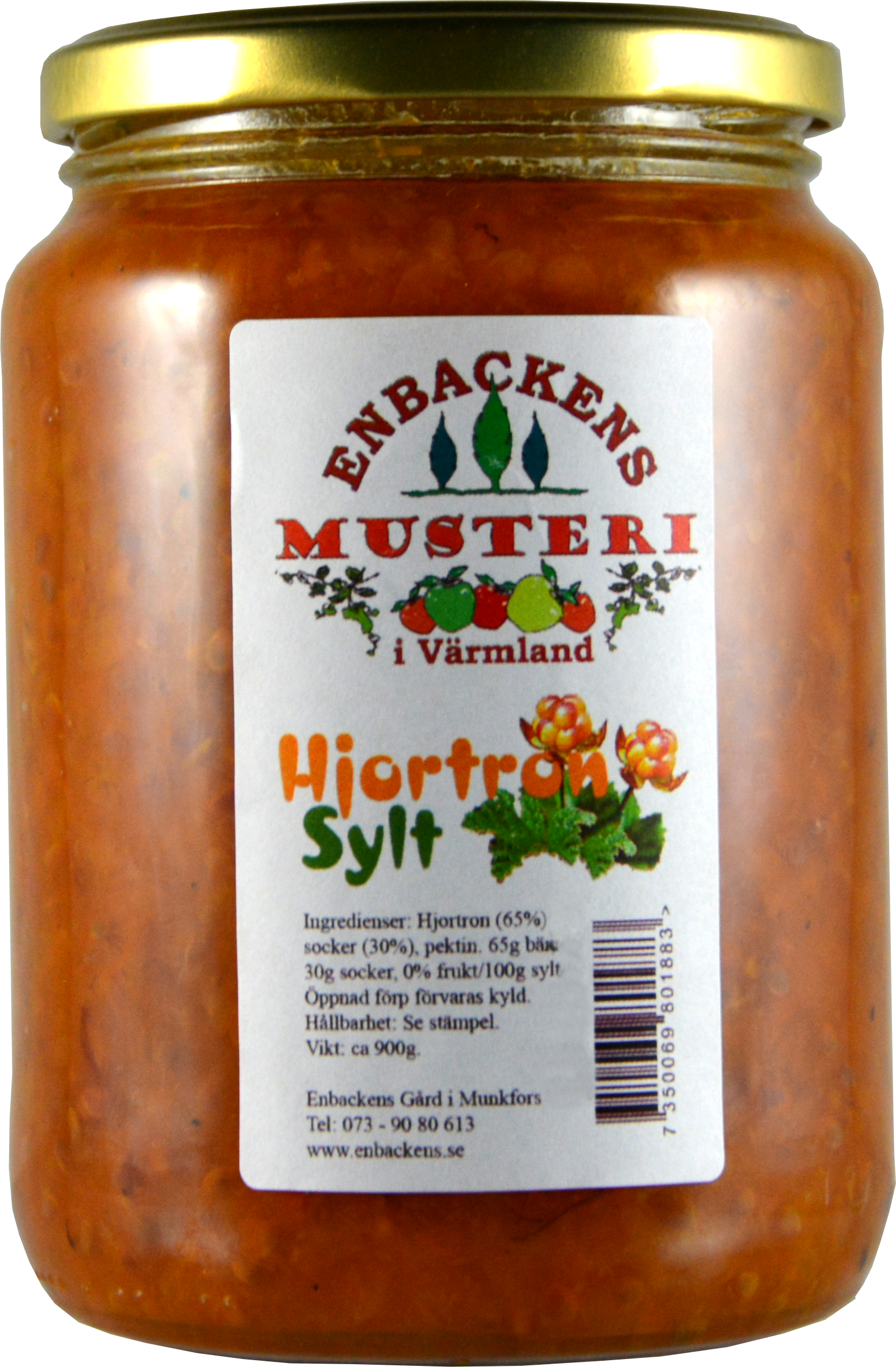 Marmelade Moltebeere 800 g - Enbackens Musteri