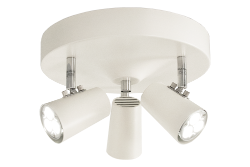 PILOT takspot, rund 3:a vit - Aneta Lighting