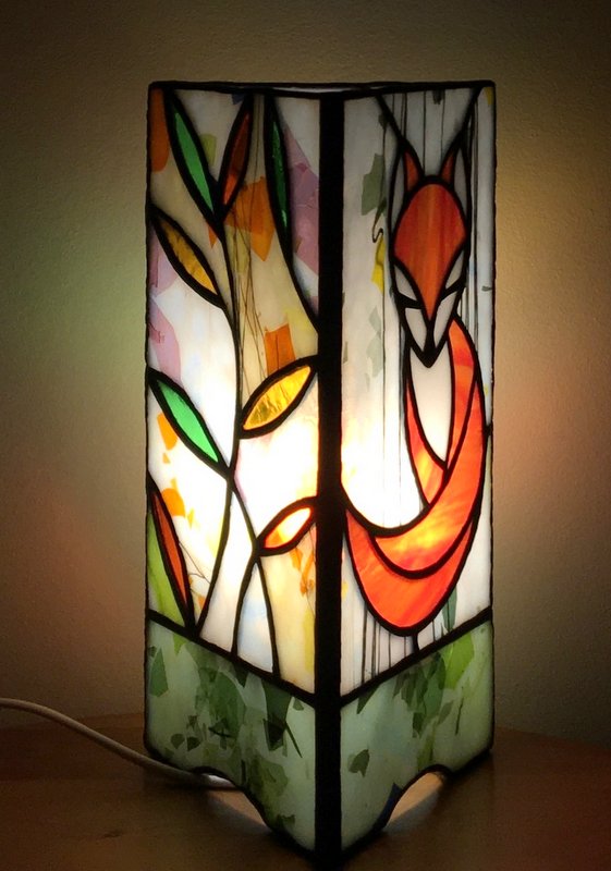 Bordlampe Night Light Fox ↕ 24,5cm - 8