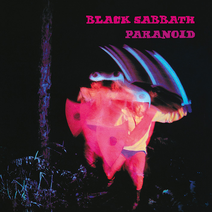 Black Sabbath Paranoid Album Cover Canvas Print