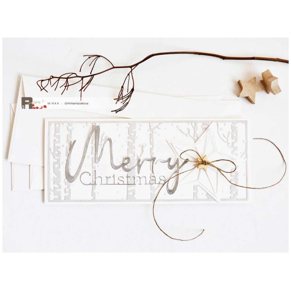 ALEXANDRA RENKE -Stencil 'Birch forrest' SLIM - 2