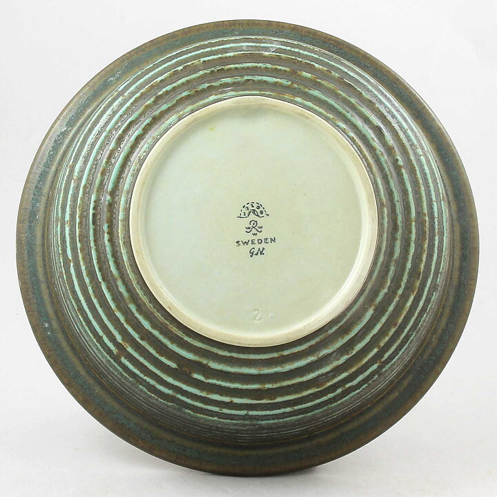 グナー・ニールンド Iglooシリーズ  グリーンのボウル Bowl 1965年 (24 cm)