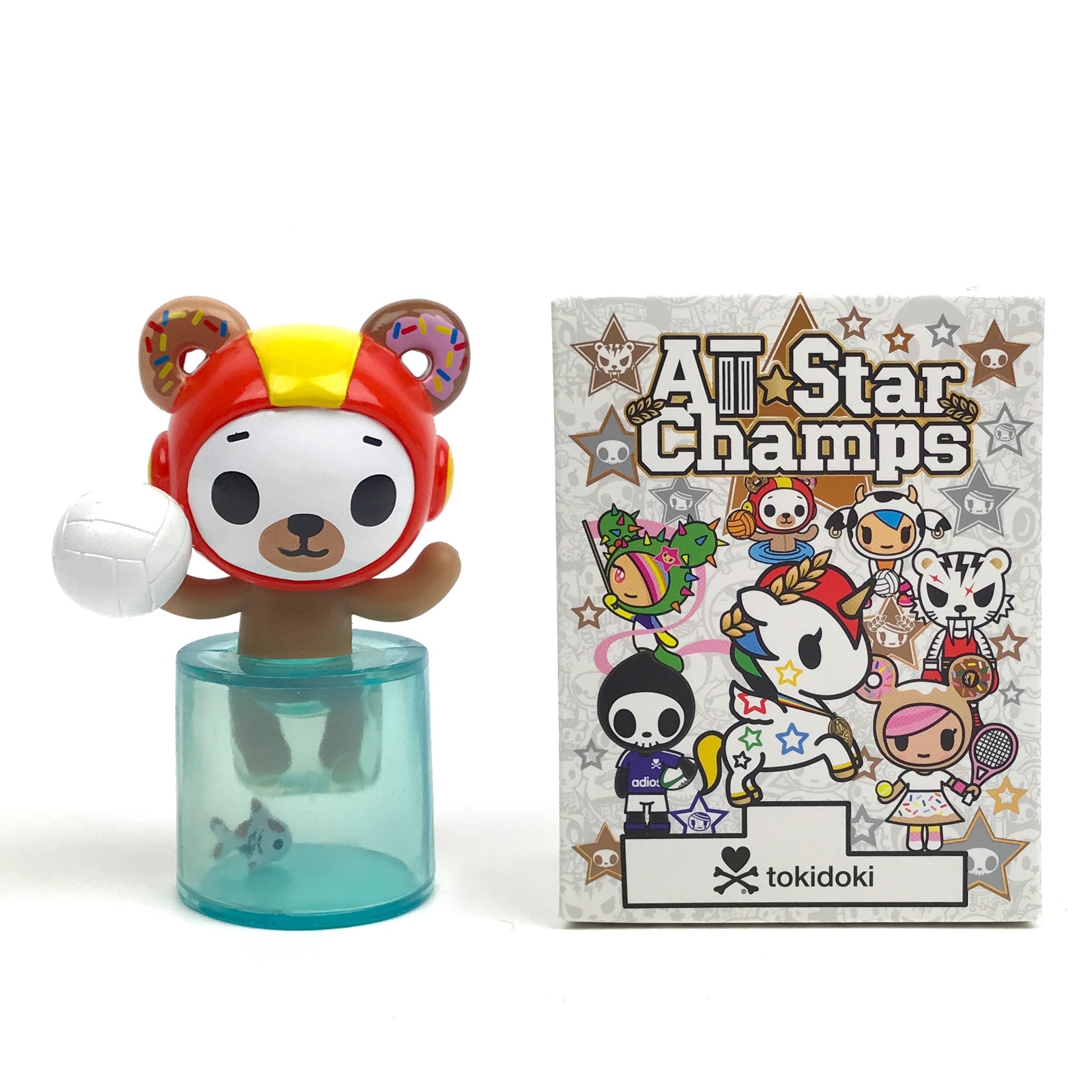Tokidoki All Star Champs - Biscotti Figur  i presentförpackning