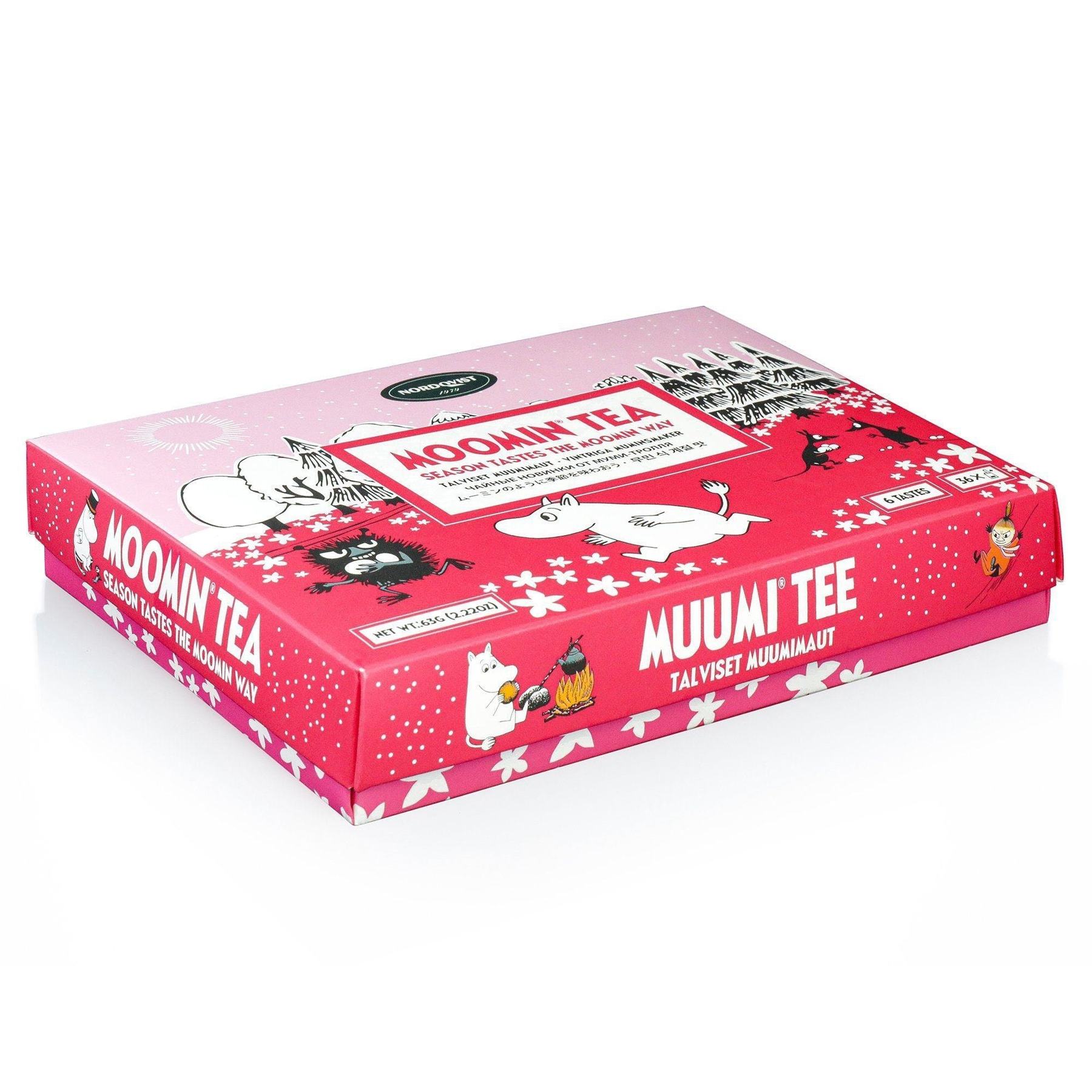 Mumin Seasons Tastes the Moomin Way - Presentask med tepåsar