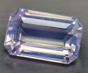 Piedra preciosa de cuarzo lavanda natural sin tratar muy rara de 4,40 ct