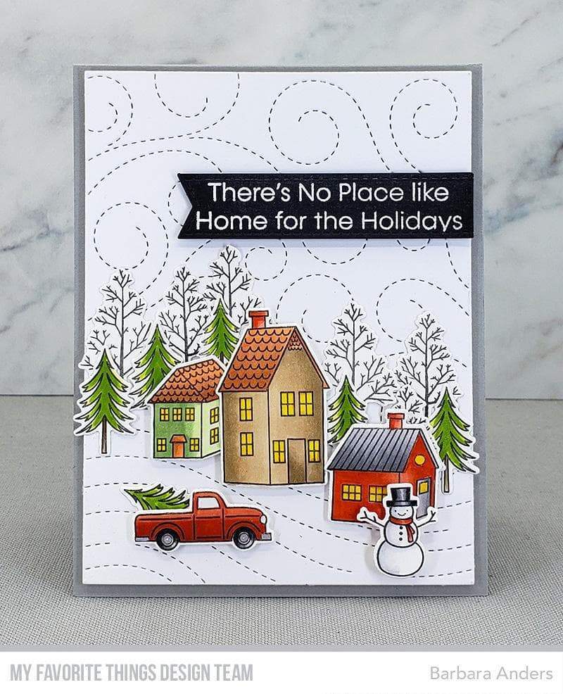 MY FAVORITE THINGS-Snow Swirls Cover-Up Die-namics - 4