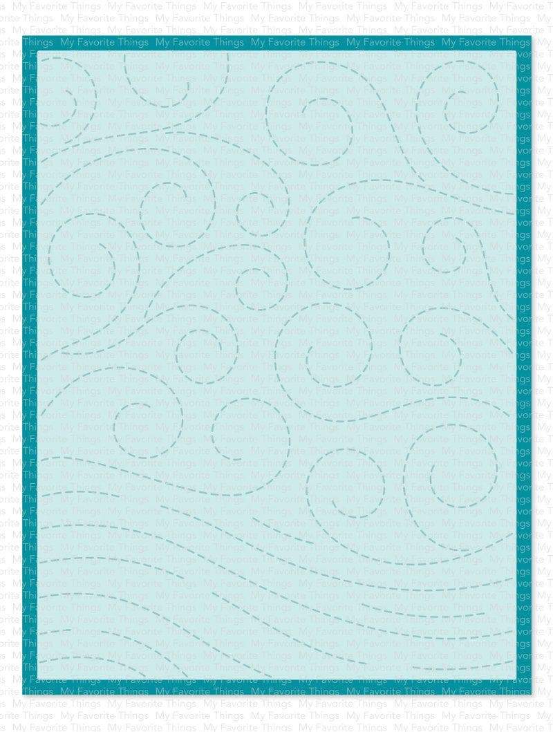 MY FAVORITE THINGS-Snow Swirls Cover-Up Die-namics - 2