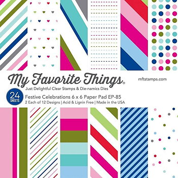 MY FAVORITE THINGS -Festive Celebrations Paper Pad