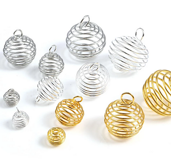 Spiral till Sten eller Kristaller - Guldpläterat